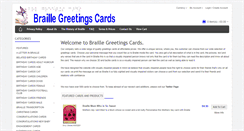 Desktop Screenshot of braille-greetings-cards.co.uk